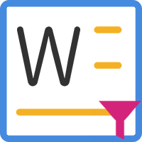 W&ouml;rter im Text nach Muster oder Regex filtern